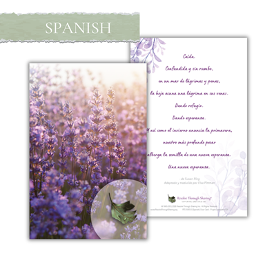 RTS 5051-S Door Card - Purple Lavender (Spanish)