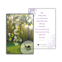 RTS 5057-E Door Card - White Blossom RTS 5057-E Door Card - White Blossom