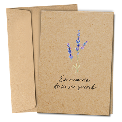 RTS 6370-S Sympathy Card - In Remembrance Loved One