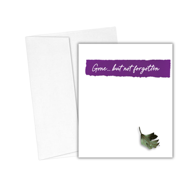 RTS 5102 Gone But Not Forgotten Card