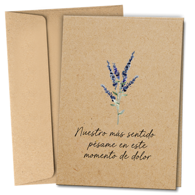 RTS 6340-S Sympathy Card - Time of Sorrow