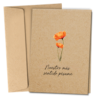 RTS 6350-S Sympathy Card - Deepest Sympathy
