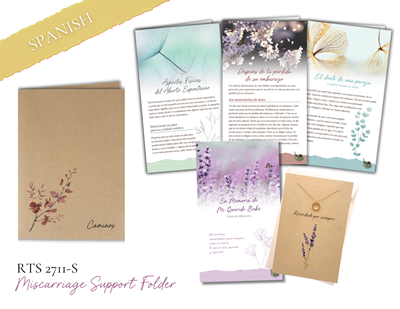 RTS 2711-S Miscarriage Support Folder - NEW!