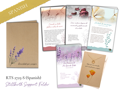 RTS 2725-S Stillbirth Support Folder - NEW! (Spanish)