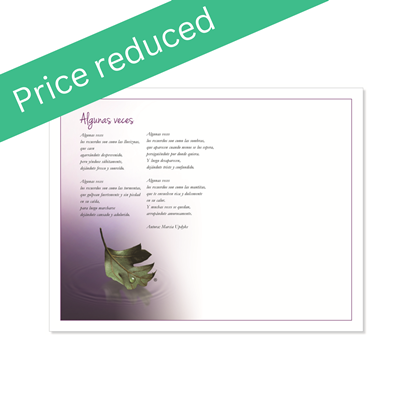 RTS 5321-S Handprint Poem - Large (Spanish)