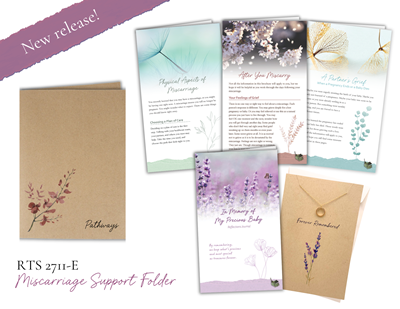 RTS 2711-E Miscarriage Support Folder - NEW!