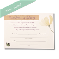 RTS 5632-E Remembrance of Blessing - NEW!
