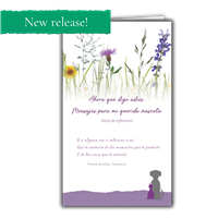 CG 252-S As I Say Goodbye Memory Journal - NEW! (Spanish)