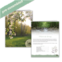 RTS 2770-E A Resource for Grieving with White Blossom Folder (pre-assembled)