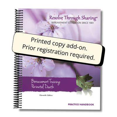 PRINTED (registration add-on) Perinatal Death Practice Handbook