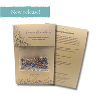 RTS 7803-E Forever Remembered Seed Packet