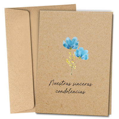 RTS 6330-S Sympathy Card - With Heartfelt Condolences