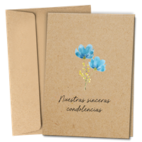 RTS 6330-S Sympathy Card - With Heartfelt Condolences