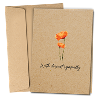 RTS 6350 Sympathy Card - Deepest Sympathy