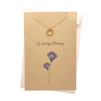 RTS 7540-E Remembrance Ring - In Loving Memory