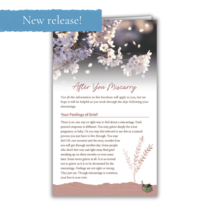 RTS 3210-E After You Miscarry