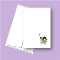 RTS 5301 Leaf and Teardrop Note Card
