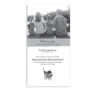 RTS 4137-S Family & Friends When a Child Dies