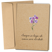 RTS 6320-S Sympathy Card - Gone But Not Forgotten