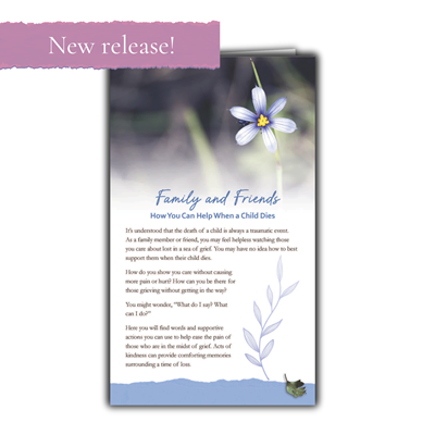 RTS 3311-E Family & Friends: When a Child Dies