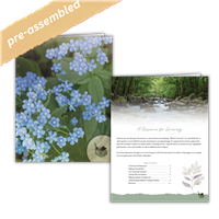 RTS 2773-E A Resource for Grieving with Blue Forget-Me-Not Folder (pre-assembled) RTS 2773-E A Resource for Grieving with Blue Forget-Me-Not Folder (pre-assembled)