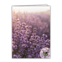 RTS 2810 Bereavement Folder (Full Size) - Purple Lavender