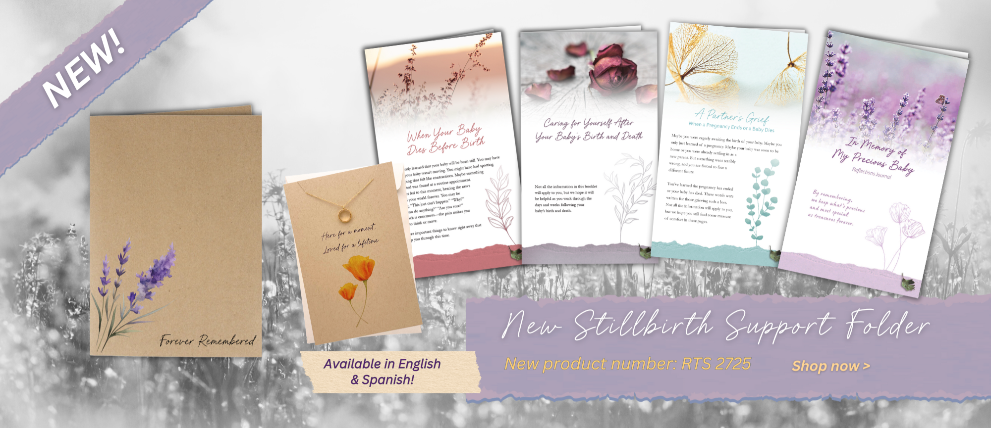 English/Spanish Stillbirth Support Folder
